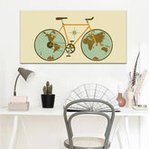 Toile - Bike the World